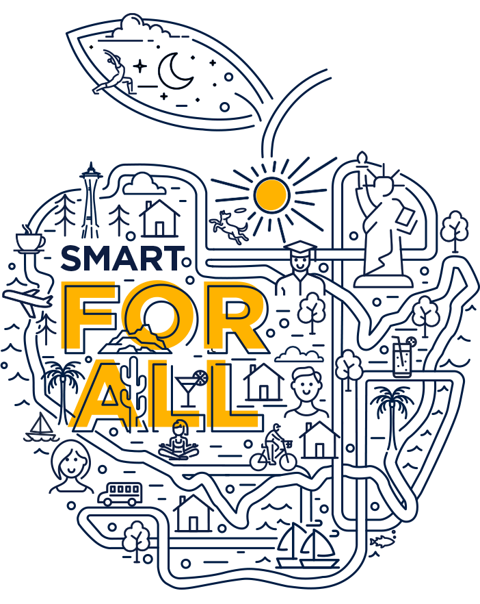 Smart For All Illustrated Apple