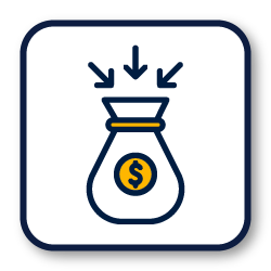 Icon of savings fund