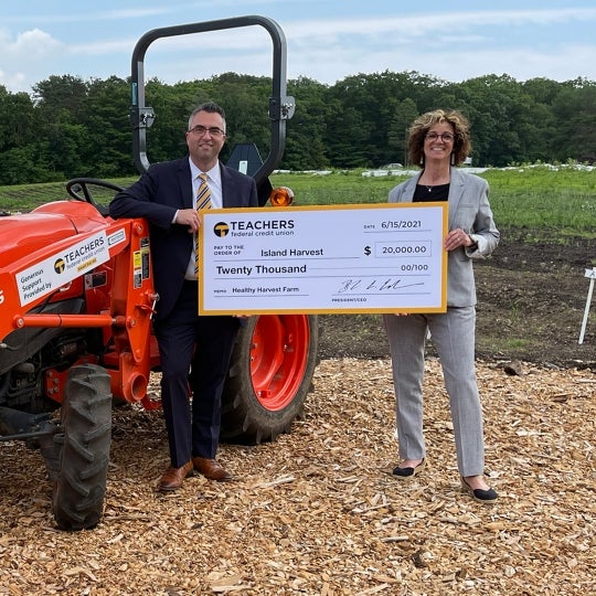 Isalnd Harvest Teachers Donation
